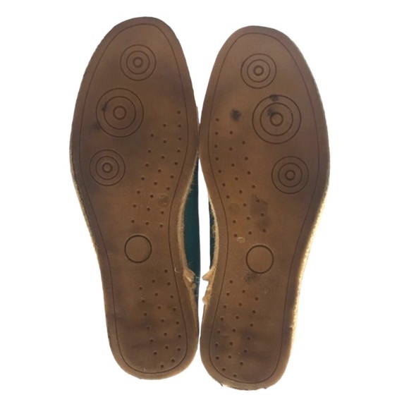 Opening Ceremony Patent Blue Green Derby Espadrille, 43 - Picture 10 of 10